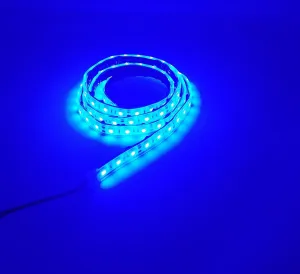 Marine Submersible LED Light Strip 12V 6ft Blue, LED Rope Lights, Waterproof Led Lights,