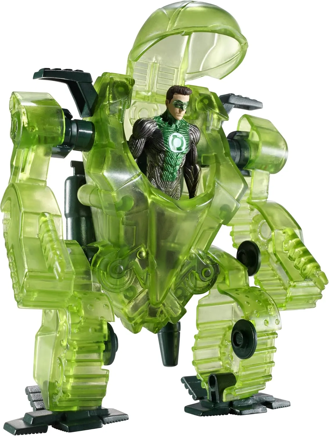 Mattel Green Lantern Hal Jordan Figure with Transforming Battle Suit