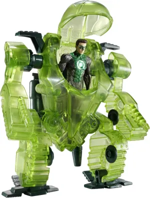 Mattel Green Lantern Hal Jordan Figure with Transforming Battle Suit