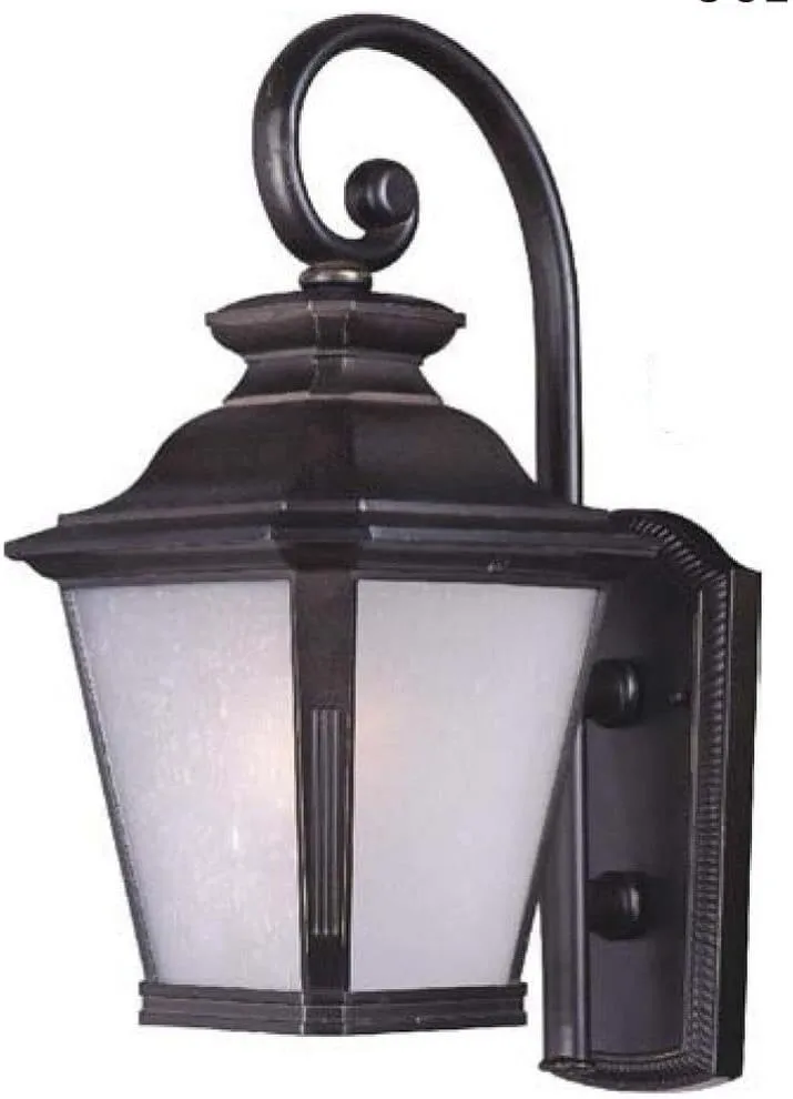 Maxim Knoxville-Outdoor Wall Lantern Early American in Early American Style-9 Inches Wide by 18.5 inches high-Bronze Finish-Fr