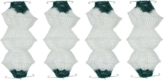 MAXLOOP 10PCS Gas Lantern Mantles 3-Layer Gas Lantern Mantles Propane Lantern Mantles with 2 Install Clips Gas Lantern Covers Accordion Shape Mantles for Lantern