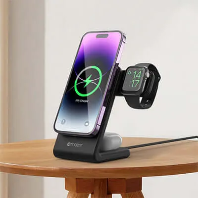 Mazer MagStand One 3-in -1 Wireless Charger
