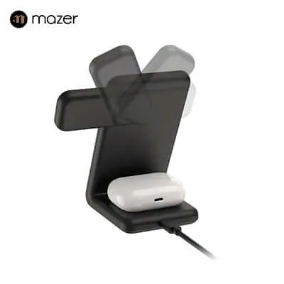 Mazer MagStand One 3-in -1 Wireless Charger