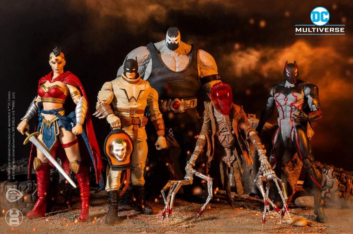 McFarlane Toys - DC Build-A 7 Figures Wave 3 - Last Knight On Earth - Batman