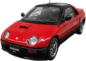 Metal Vehicles Toys 1/24 for Mazda 1992 Red Classic Style Collector's Edition Alloy Car Model Birthday Surprise Home Or Office Décor