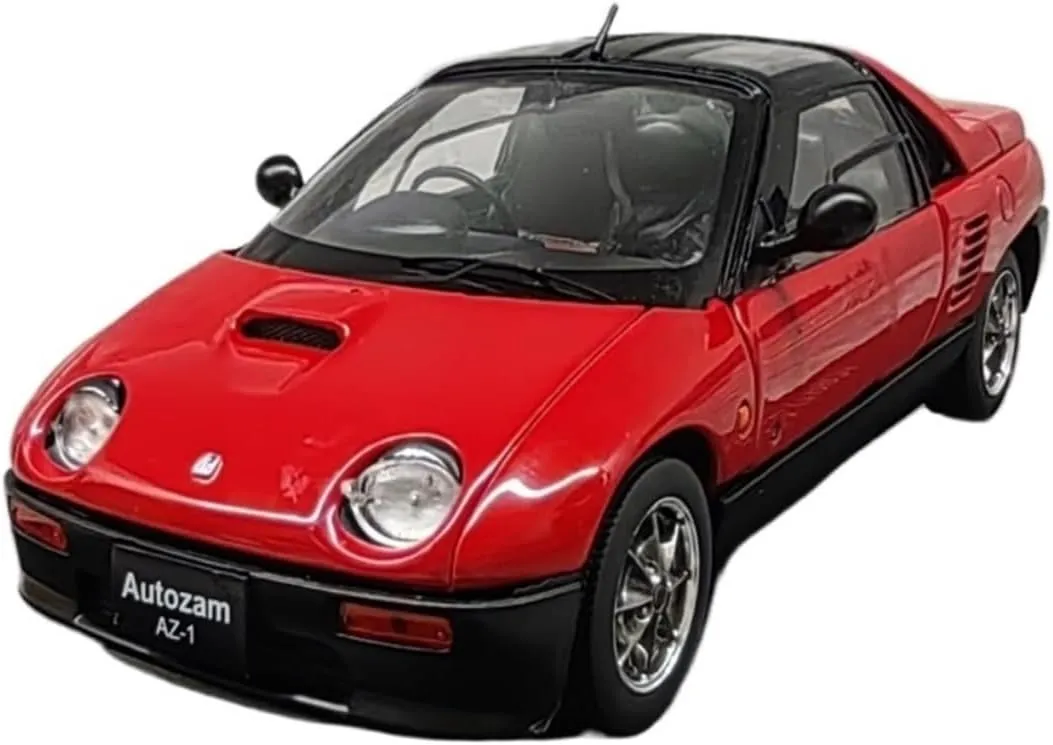Metal Vehicles Toys 1/24 for Mazda 1992 Red Classic Style Collector's Edition Alloy Car Model Birthday Surprise Home Or Office Décor