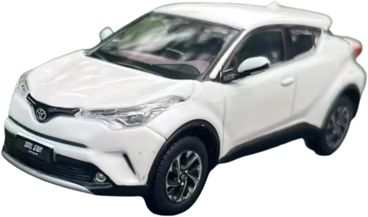 Metal Vehicles Toys 1/43 for Toyota Ezra SUV Mini Alloy Car Model Collectible Art Decoration Home Office Desktop Display Home Or Office Décor(White)