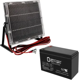 Mighty Max Battery 12V 8AH Replacement Battery Compatible with Aqua Vu AV360LCD Under Water Camera   12V Solar Panel