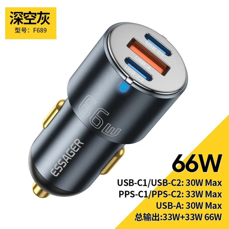 Mini Fast Charge Car Charger – Compact and Powerful Charging Solution for Your Vehicle