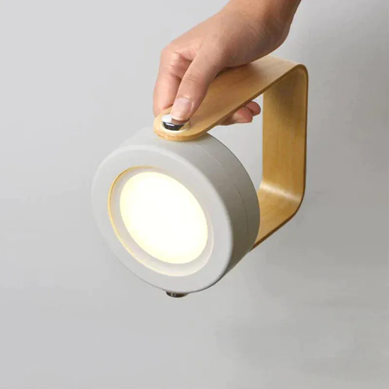 Modern Rechargeable Customer-approved Handle Foldable Control Expert advice Design, Wooden with Dimmable FlexiGlow: LED Touch 2-in-1 Lantern Portable &