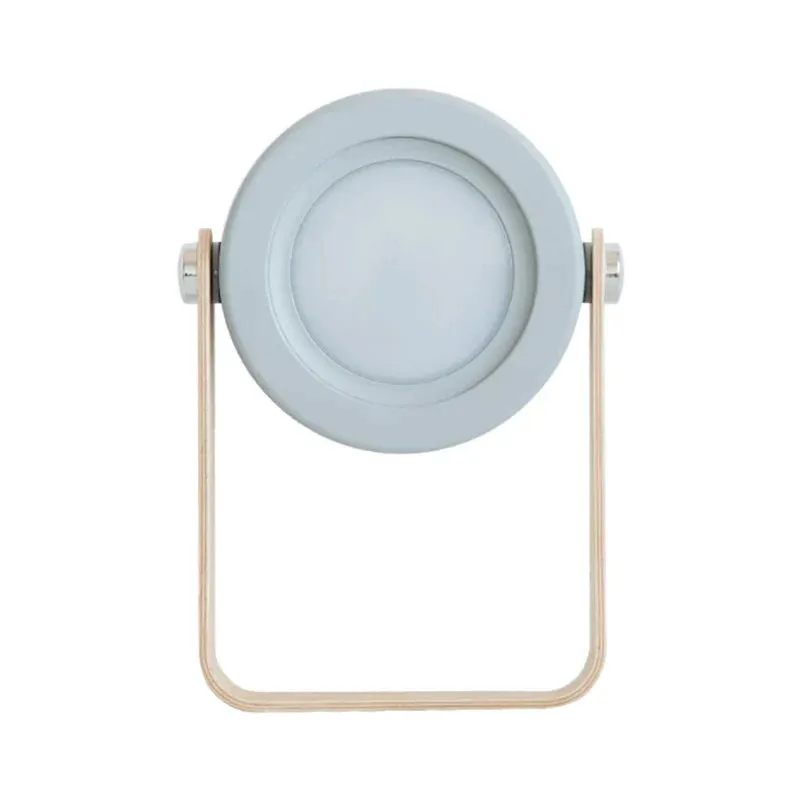 Modern Rechargeable Customer-approved Handle Foldable Control Expert advice Design, Wooden with Dimmable FlexiGlow: LED Touch 2-in-1 Lantern Portable &