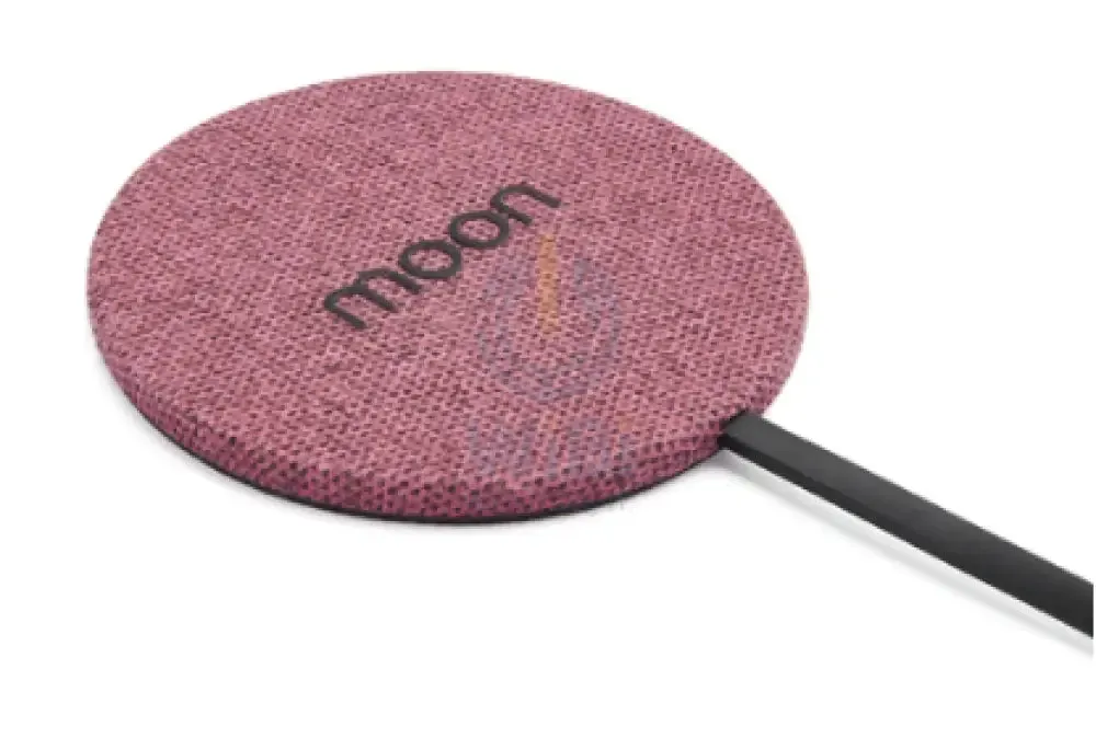 Moon Wireless Pad - Pink Fabric