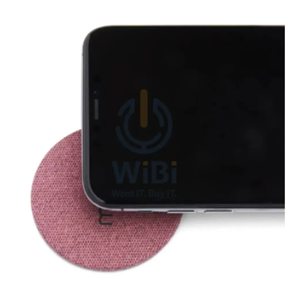 Moon Wireless Pad - Pink Fabric