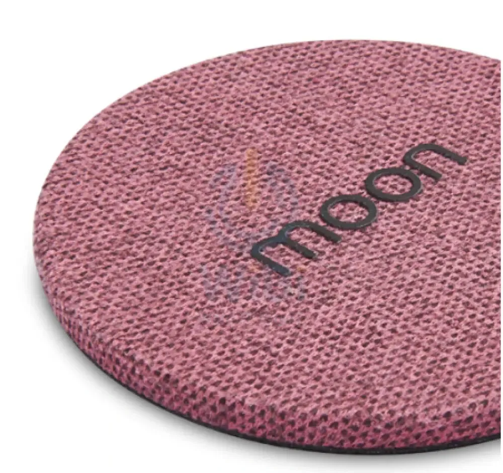 Moon Wireless Pad - Pink Fabric