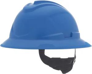 MSA V-Gard C1 Full Brim Hard Hat with ReflectIR Cooling Thermal Barrier and Fas-Trac III Suspension - Uses Highly Innovative Cooling Features to Help Alleviate Heat Stress