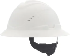 MSA V-Gard C1 Full Brim Hard Hat with ReflectIR Cooling Thermal Barrier and Fas-Trac III Suspension - Uses Highly Innovative Cooling Features to Help Alleviate Heat Stress