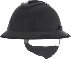 MSA V-Gard C1 Full Brim Hard Hat with ReflectIR Cooling Thermal Barrier and Fas-Trac III Suspension - Uses Highly Innovative Cooling Features to Help Alleviate Heat Stress