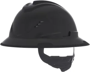MSA V-Gard C1 Full Brim Hard Hat with ReflectIR Cooling Thermal Barrier and Fas-Trac III Suspension - Uses Highly Innovative Cooling Features to Help Alleviate Heat Stress