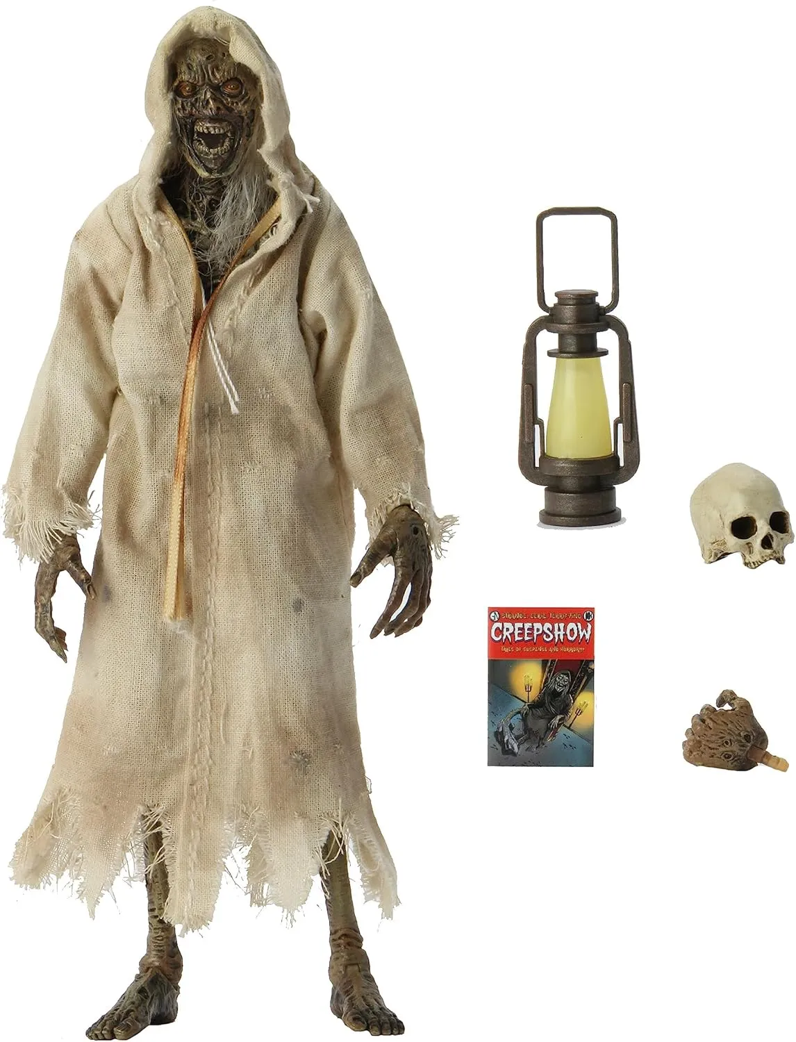 NECA Creepshow OFFICIALLY LICENSED 7-Inch Articulated Figure with Fabric Robe