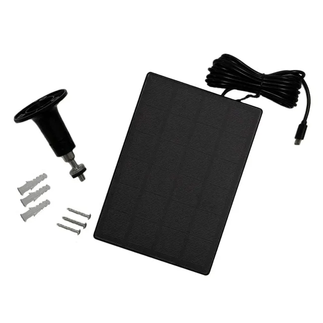 Nestera Solar Panel for Wire-Free Camera