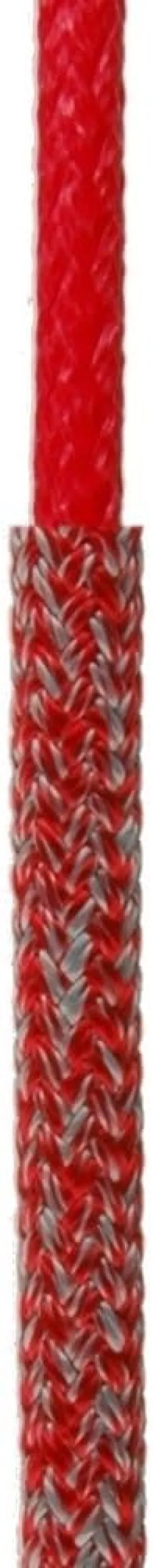 New England Ropes 1/4in (6mm) Endura Braid Euro Red 40 Feet Long