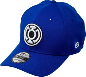 New Era Blue Lantern Color Block 39Thirty Fitted Hat (US, Alpha, Small, Medium, Blue)