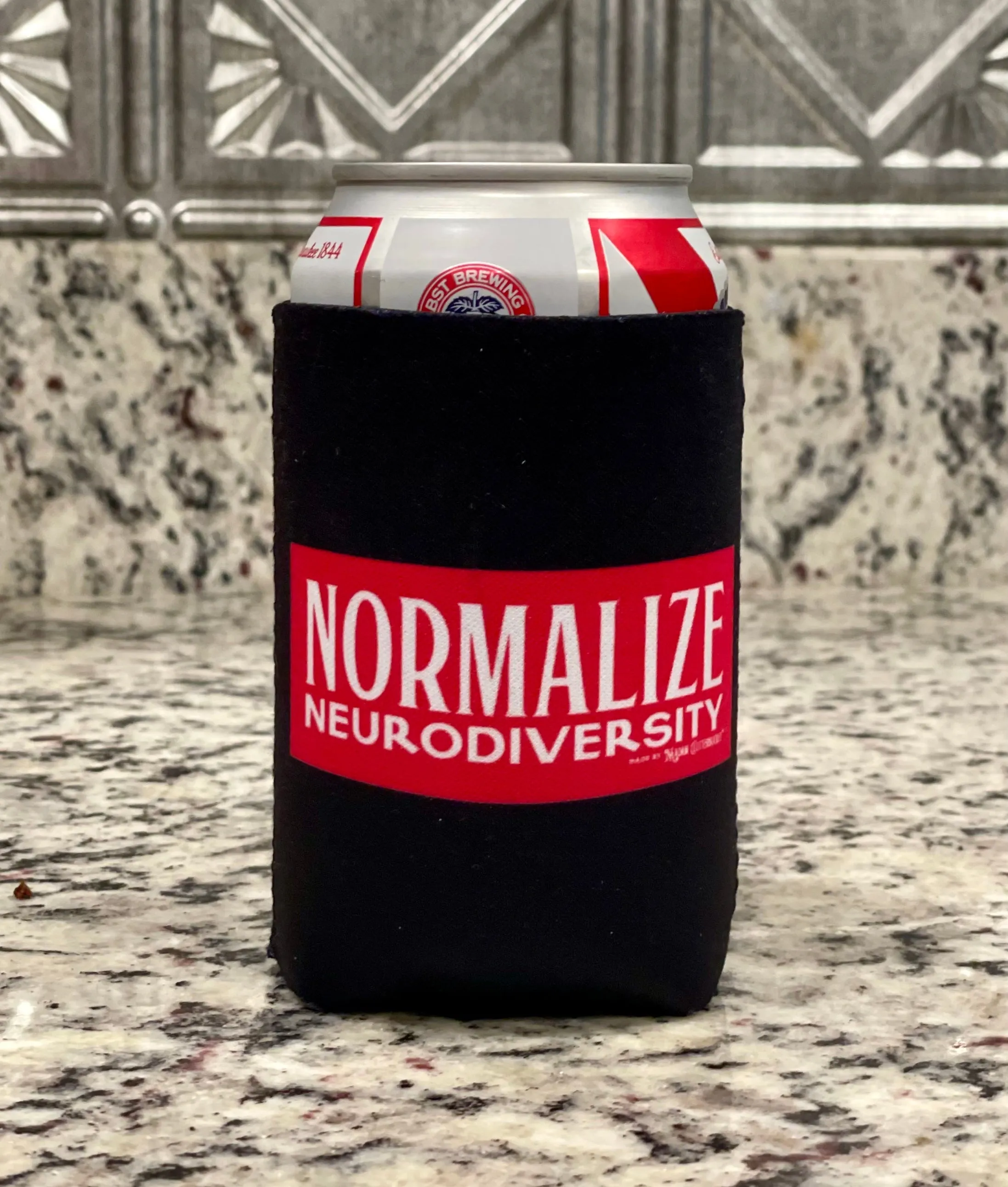 Normalize Neurodiversity Koozie / Can Cooler