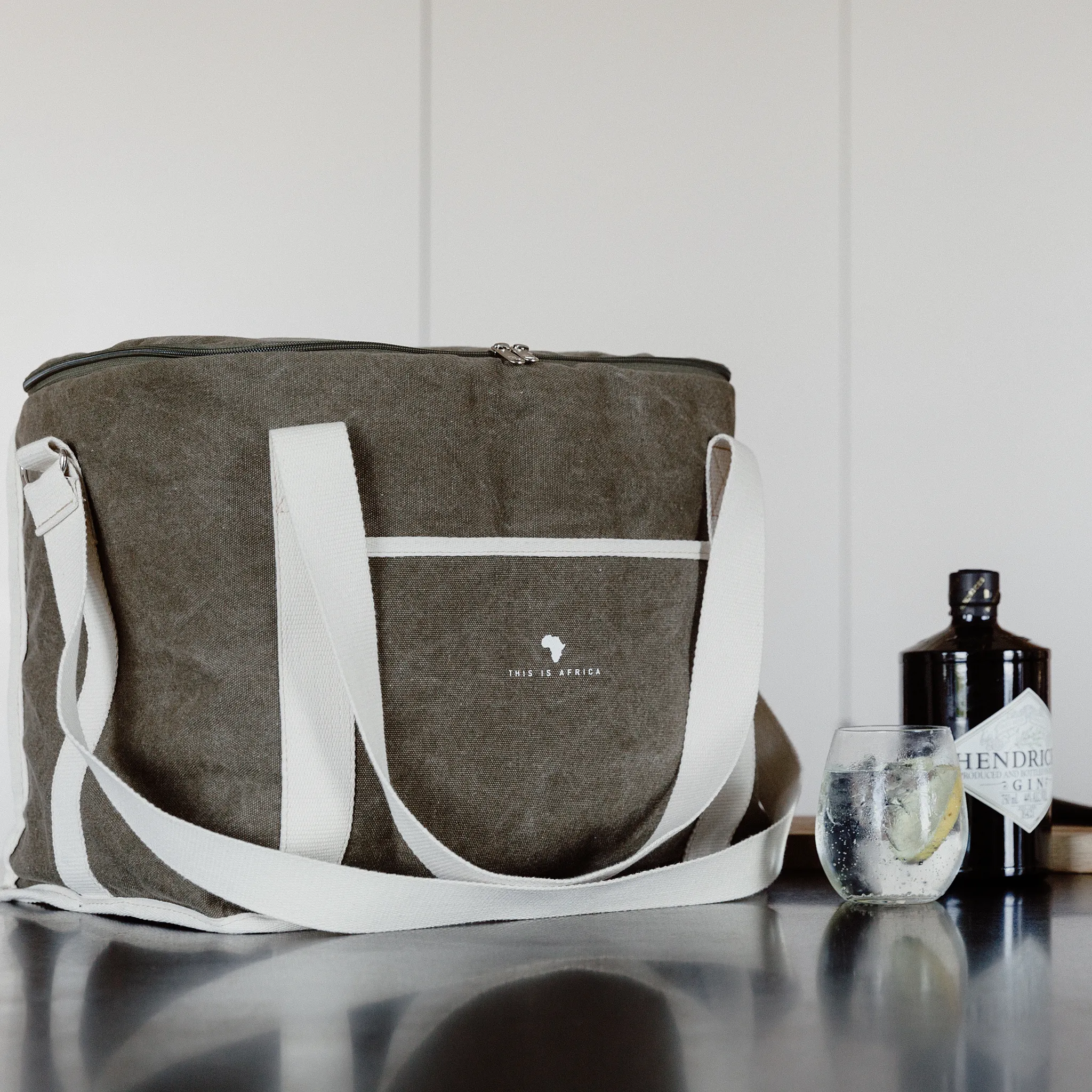 Olive Cooler Bag
