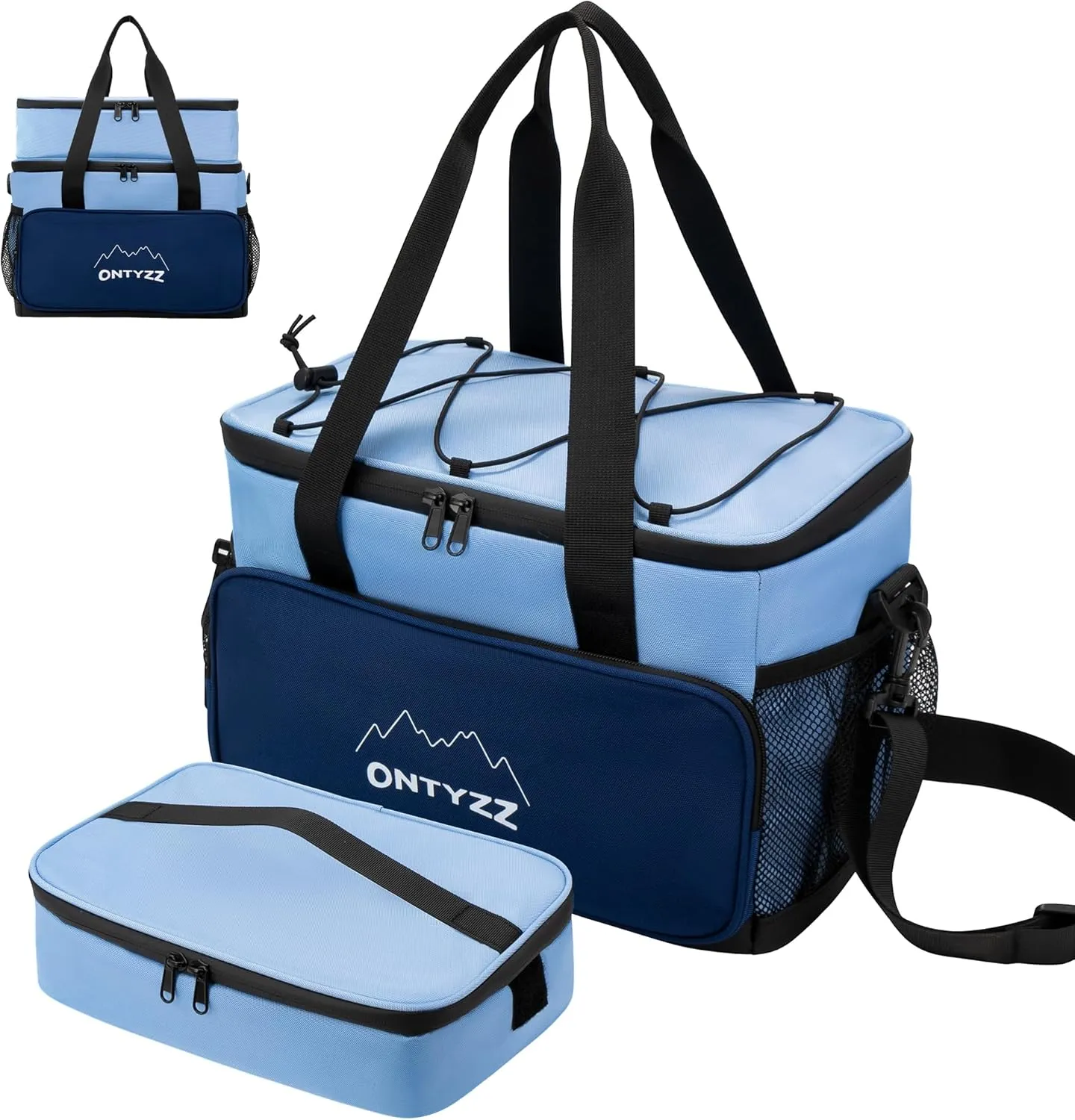 ONTYZZ Cooler Bag Suit 16L 5L Soft Cooler Bag Large Lunch Cooler for Picnic, Beach, Work, Road Trip