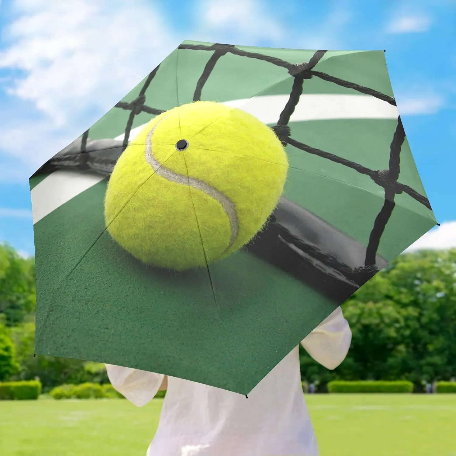 Oyihfvs 5 Folding Ultra-Light Umbrella, Small Mini Anti-UV Compact Travel Umbrella, 6 Ribs Pocket Windproof Foldable Vinyl Parasol