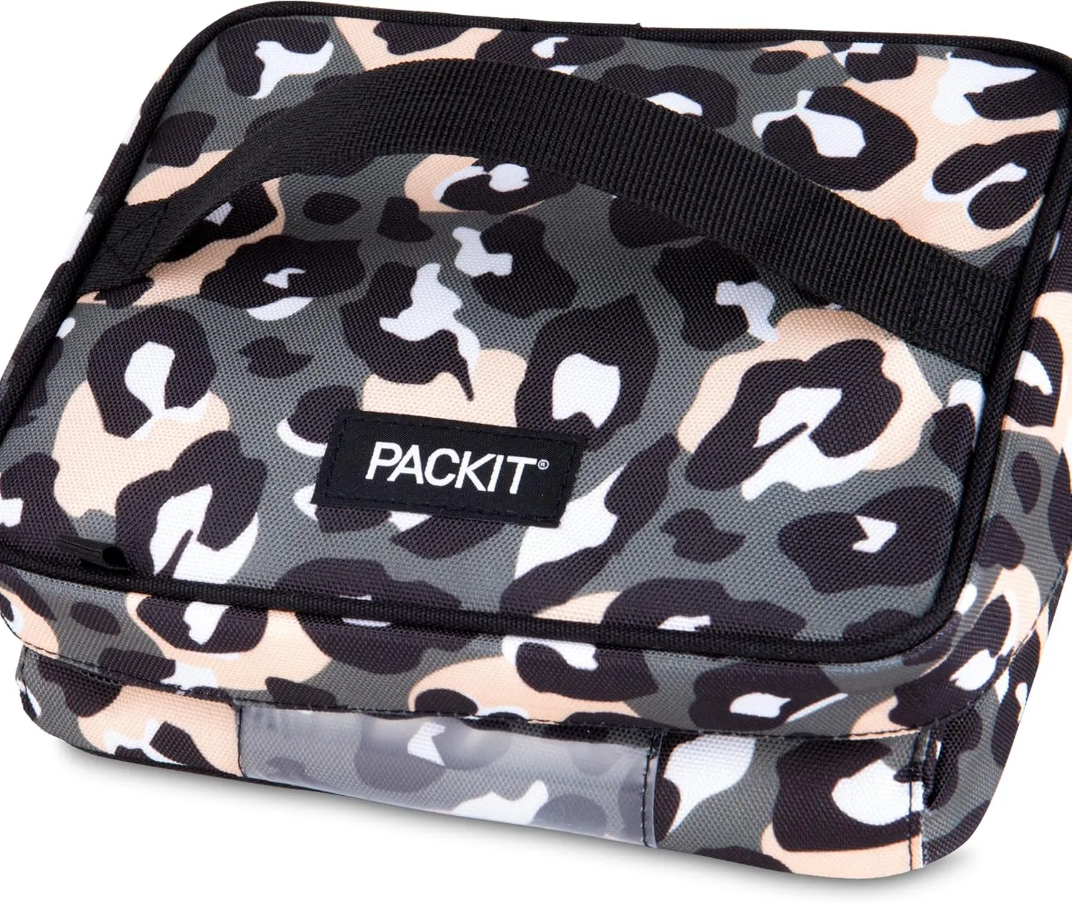 PackIt Freezable Breastmilk & Formula Cooler, Wild Leopard Gray