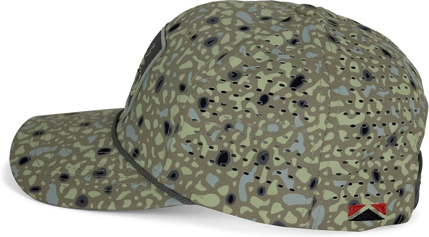 Paramount Outdoors Big Foot Squatch Performance Fishing Rope Cap with Laser Perforation Snapback