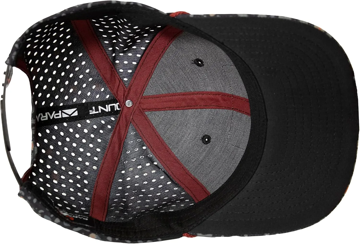 Paramount Outdoors Big Foot Squatch Performance Fishing Rope Cap with Laser Perforation Snapback
