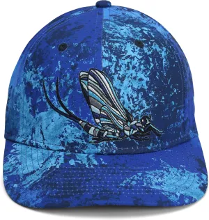 Paramount Outdoors Mayfly Fly Fishing 6-Panel Riverside Comfort Snap Snapback Fly Fishing Cap