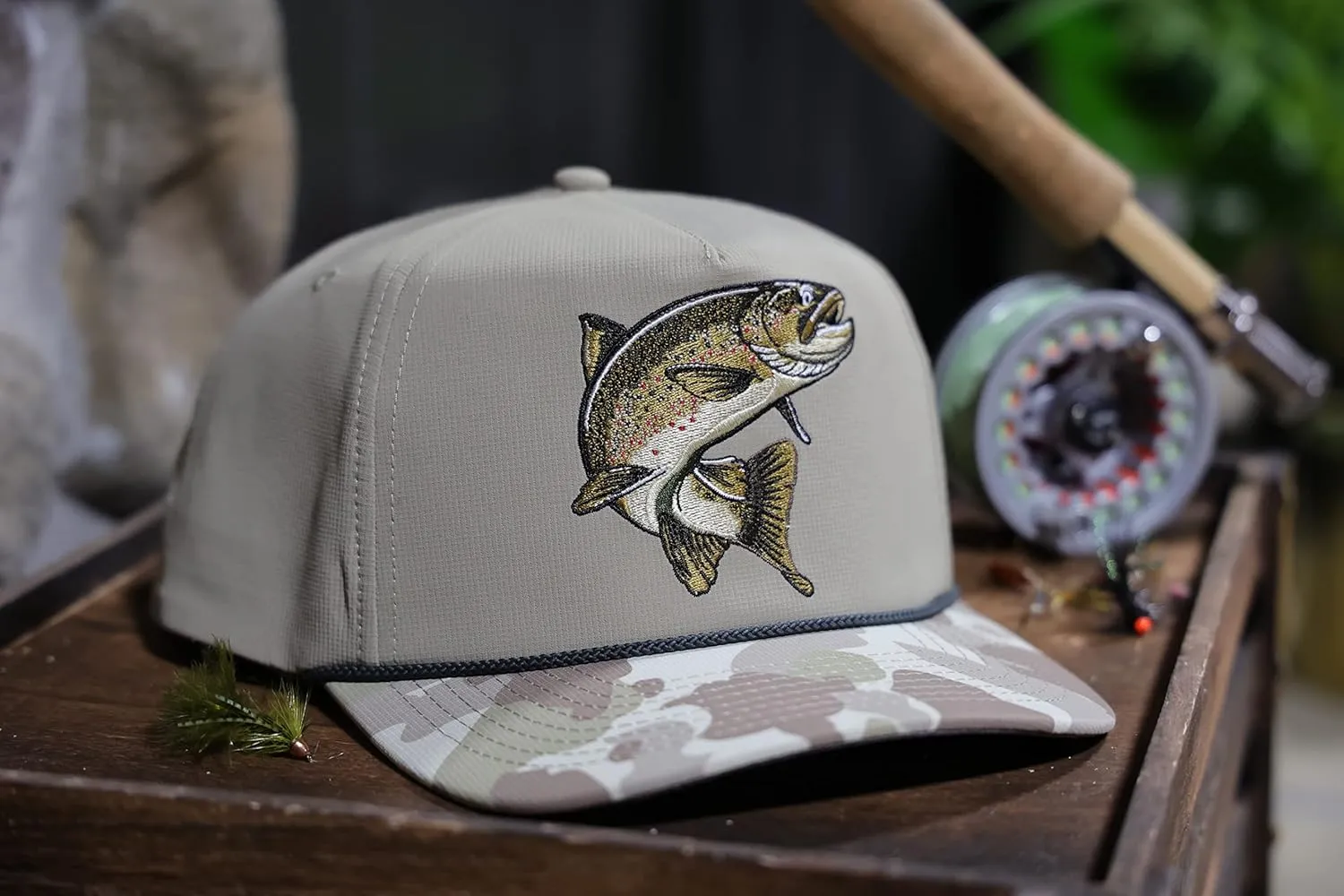Paramount Outdoors Retriever Hunting Dog Hats for Men Performance Fabrics Stretch Elastic Snapback