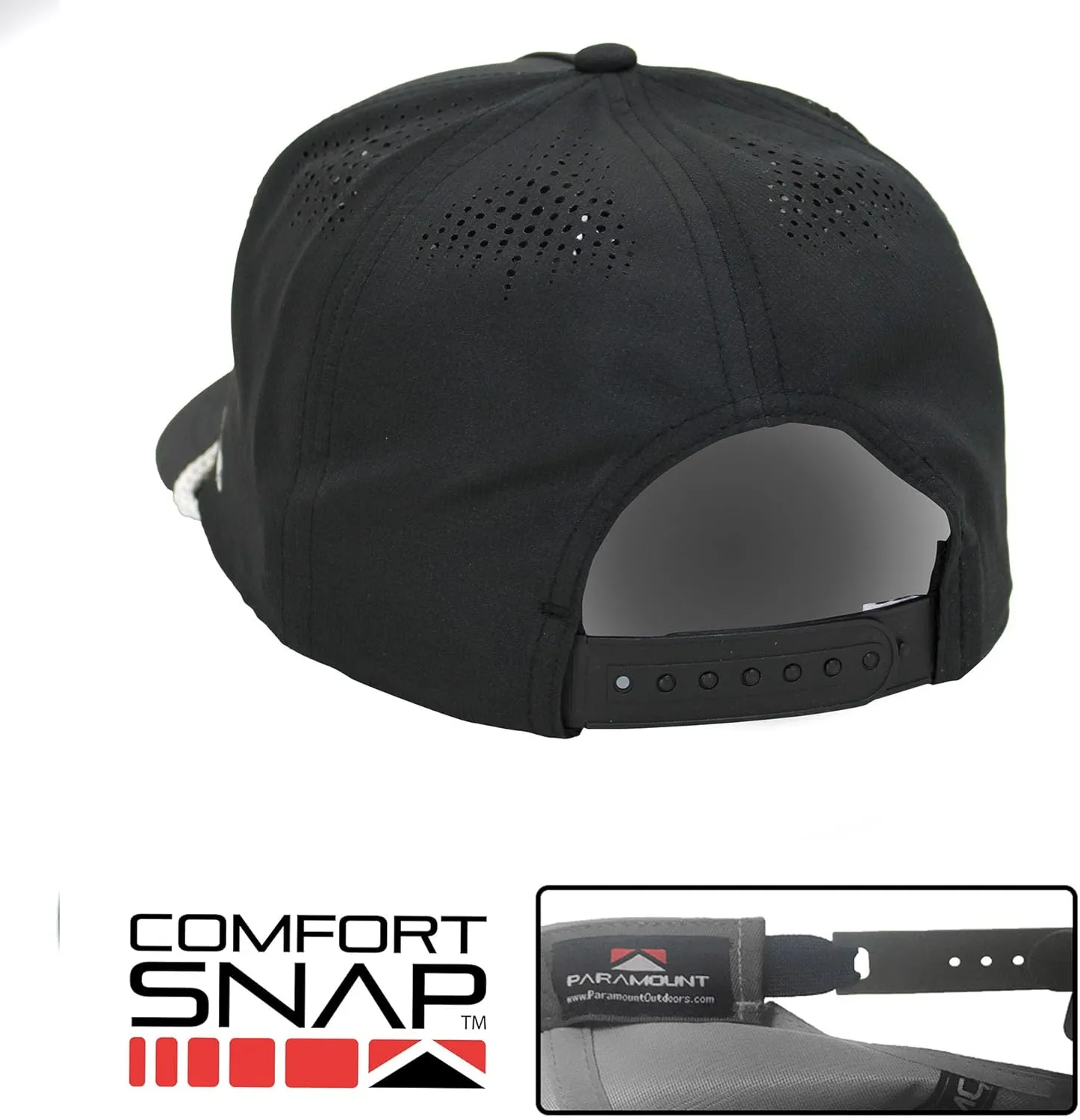 Paramount Outdoors Retriever Hunting Dog Hats for Men Performance Fabrics Stretch Elastic Snapback