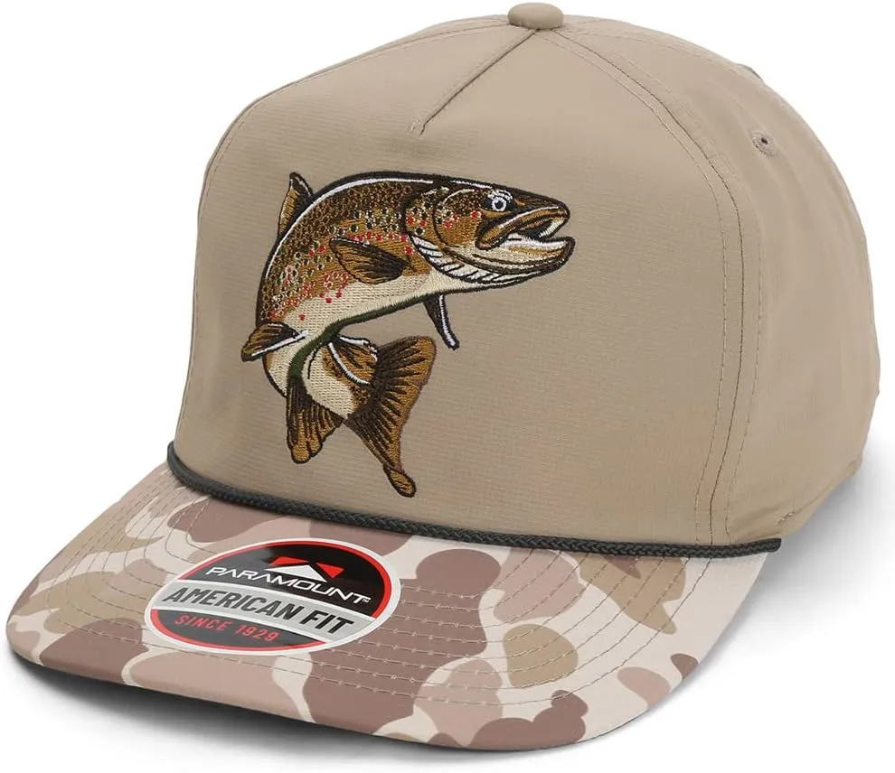 Paramount Outdoors Retriever Hunting Dog Hats for Men Performance Fabrics Stretch Elastic Snapback