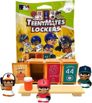 Party Animal TeenyMates MLB Baseball 2024 Locker Room Set Pack, Green