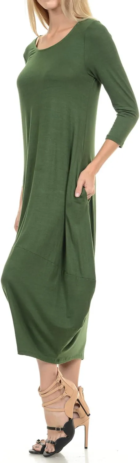 Pastel by Vivienne Women's Cocoon Midi Dress