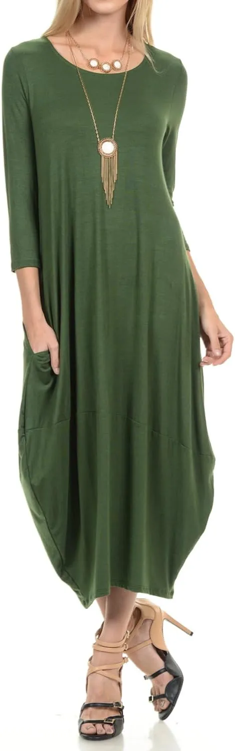 Pastel by Vivienne Women's Cocoon Midi Dress