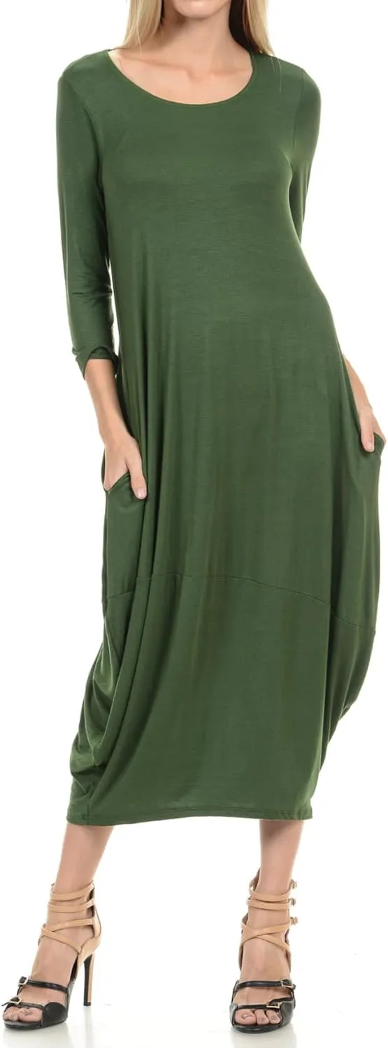 Pastel by Vivienne Women's Cocoon Midi Dress