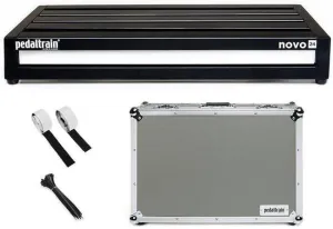 Pedaltrain NOVO 24 5-RAIL 24" x 14.5" PEDALBOARD w/Tour Case and Voodoo Lab Peda