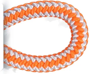 Pelican Rope 16-Strand 1/2 in (12.7 mm) Arborist-16™ Rope - 7000 lbs MBS - Static Climbing Rope - Rescue Operations - High Visibility - 120 ft - Sewn Eye - Orange/White - Made in The USA