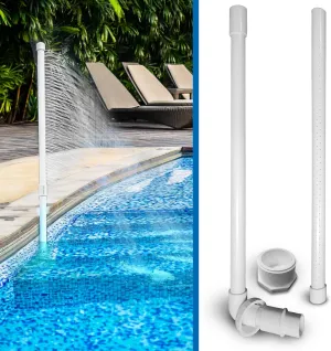 Pool Cooler for Cooling Your Swimming Pool | Made in USA | for In-Ground Pool | Easy Install | No Removal of Pool Return Jet Eye Ball Seating Wall Fitting | Cools Pool by 8 to 10 Degrees.