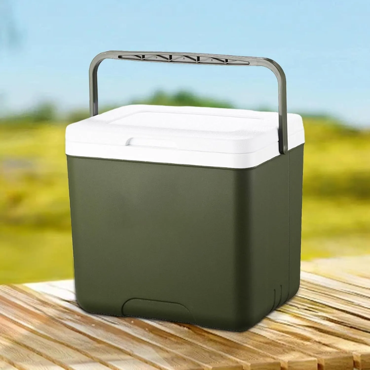 Portable Beverage Organizer for Hot/Cold Retention Ice Chest Small for Outdoor Events