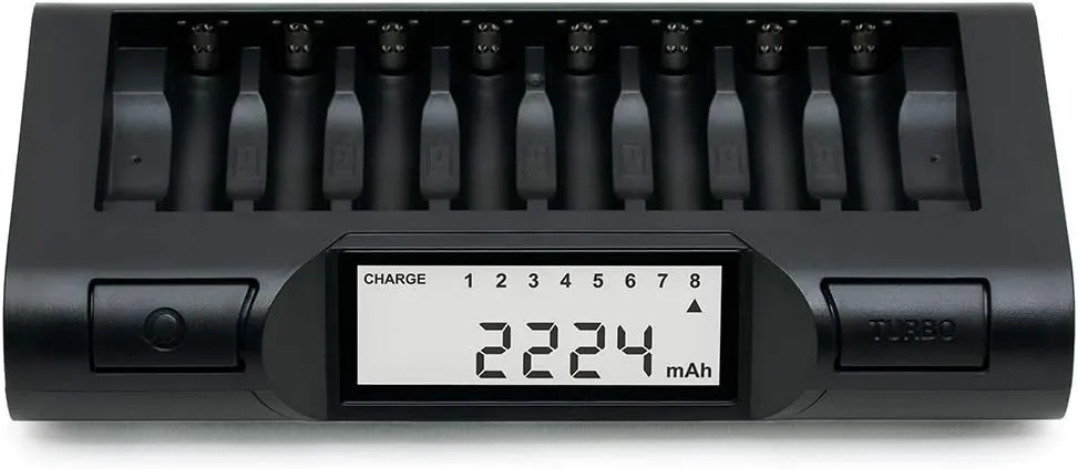 Powerex MH-C980 Turbo Charger Analyzer for AA/AAA Batteries