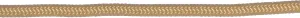 Premium 1/4" Stiff Polyester Halter Cord Rope - Used by Elite Trainers for Halter Manufacturing. Low Stretch, High Strength, Made in The USA (100 ft. Hank, Beige)