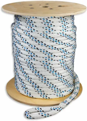 Premium Polyester Double Braid Cable Pulling Rope | Made in USA | Highest Strength | 3/4 inch x 600 feet