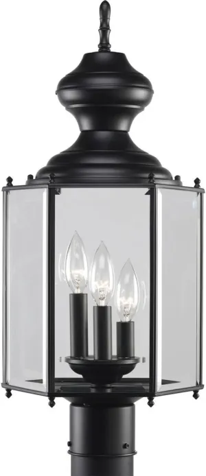 Progress Lighting P5432-31 BrassGUARD Lantern Outdoor, Black