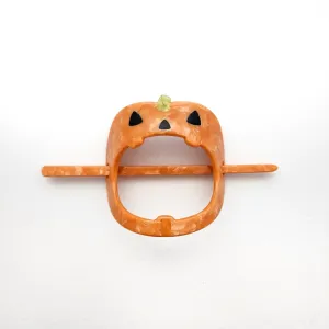 Pumpkin oval hair stick hair clip